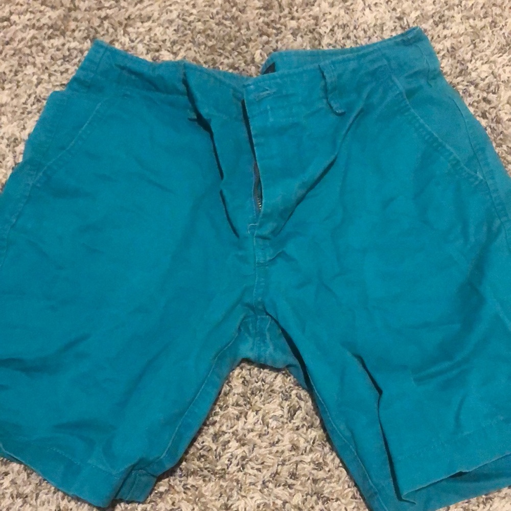 Teal blue shorts from Aeropostale, size 32